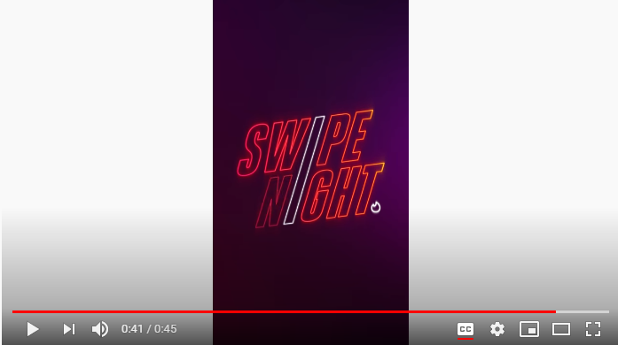 Swipe Night | 公式予告編 45秒 | Tinder